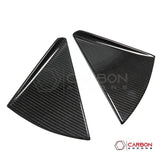 C8 Corvette Convertible Carbon Fiber B-Pillar Trim Covers | Exterior Upgrade (2020–2026)