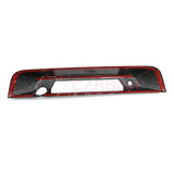 2019+ RAM 1500/TRX/RHO 3rd Brake Light/Rear View Mirror Camera Trim Real Carbon Fiber Cover