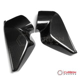 C8 Corvette Real Carbon Fiber Dashboard Door Sill Covers | Interior Overlay (2020–2026)