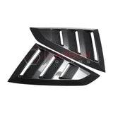 2024+ S650 Mustang Rear Quarter Window Louvers - ABS Plastic