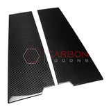 Real Carbon Fiber B-Pillar Trim Covers For 2021+ Bronco