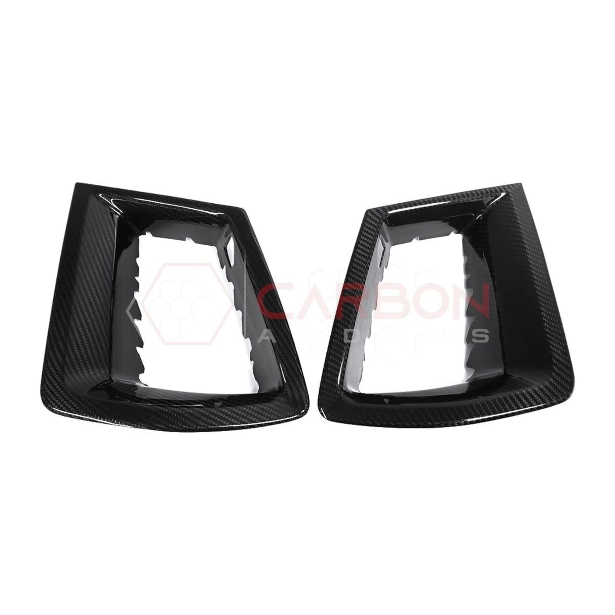 2024+ S650 Mustang GT Real Carbon Fiber Grill Insert Covers