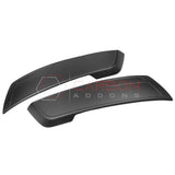 Real Carbon Fiber Rear Wheel Fender Flare Trim Insert For 2021–2024 Ford Bronco Raptor