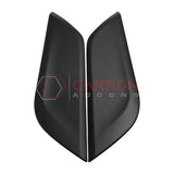 Real Carbon Fiber Center Console Side Trim Covers for 2024+ Ford Mustang