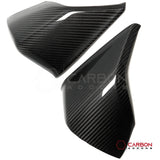 C8 Corvette Real Carbon Fiber Gauge Cluster Upper Dashboard HUD Side Covers | Interior Upgrade (2020–2026)