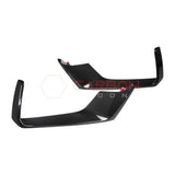 Real Carbon Fiber Lower Fog Light Trim Covers for 2024+ Ford Mustang Dark Horse