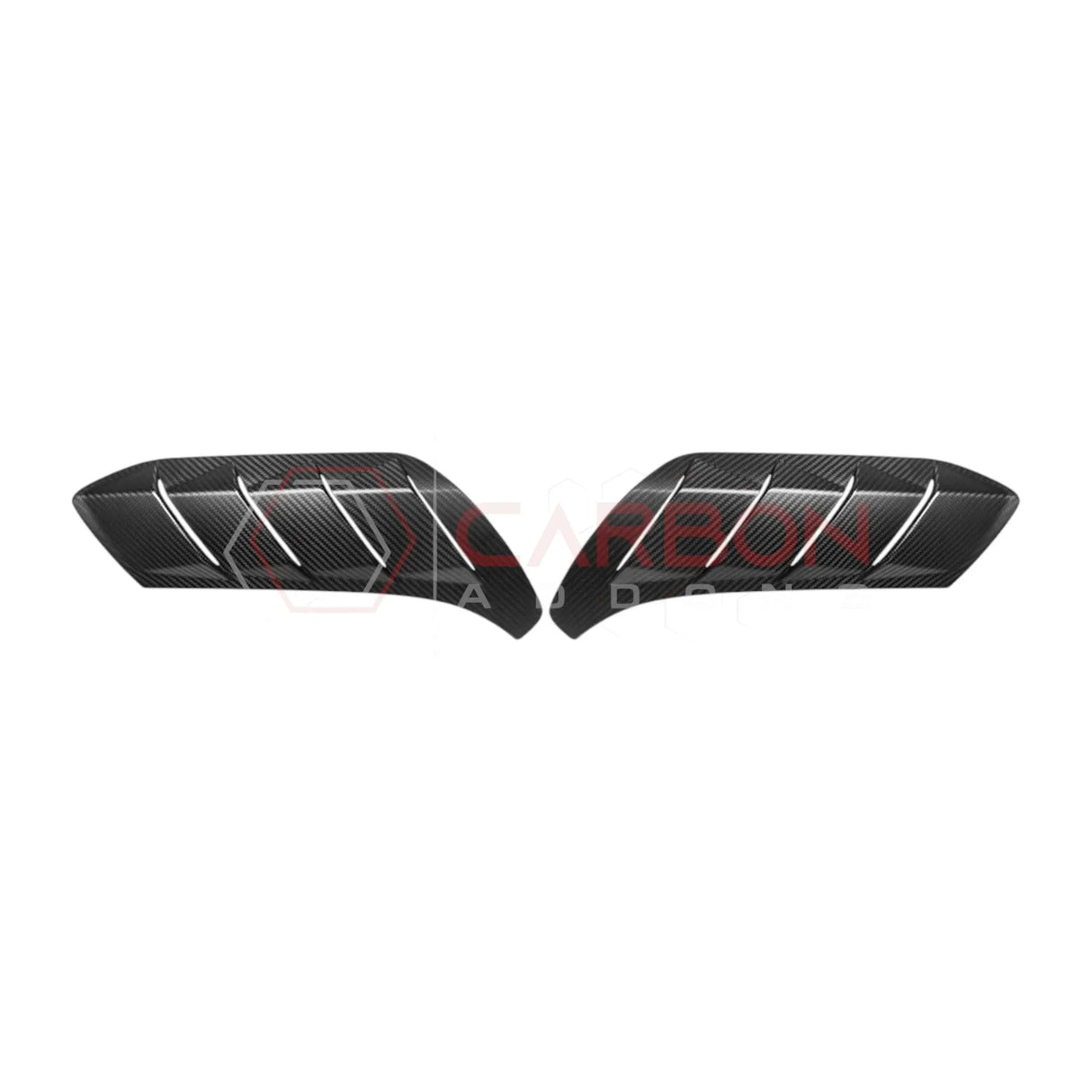 Real Carbon Fiber Fender Vent Trim Covers For 2021+ Bronco Raptor