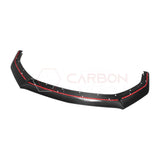 2024+ Mustang GT Ecoboost Carbon Fiber Front Bumper Lip Splitter Extensions | 3pcs