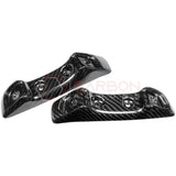 C8 Corvette Real Carbon Fiber Seat Belt Holder Buckle Replacements | GT2 & Competition Sport Seats (2020–Present)