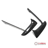 C8 Corvette Carbon Fiber Front Bumper Grille Bezel Covers