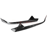 C8 Corvette Carbon Fiber Front Bumper Lower Side Grille Accent Trims | Stingray (2020–Present)