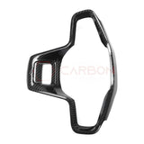 Real Carbon Fiber Steering Wheel Button Trim Cover For 2021+ Bronco
