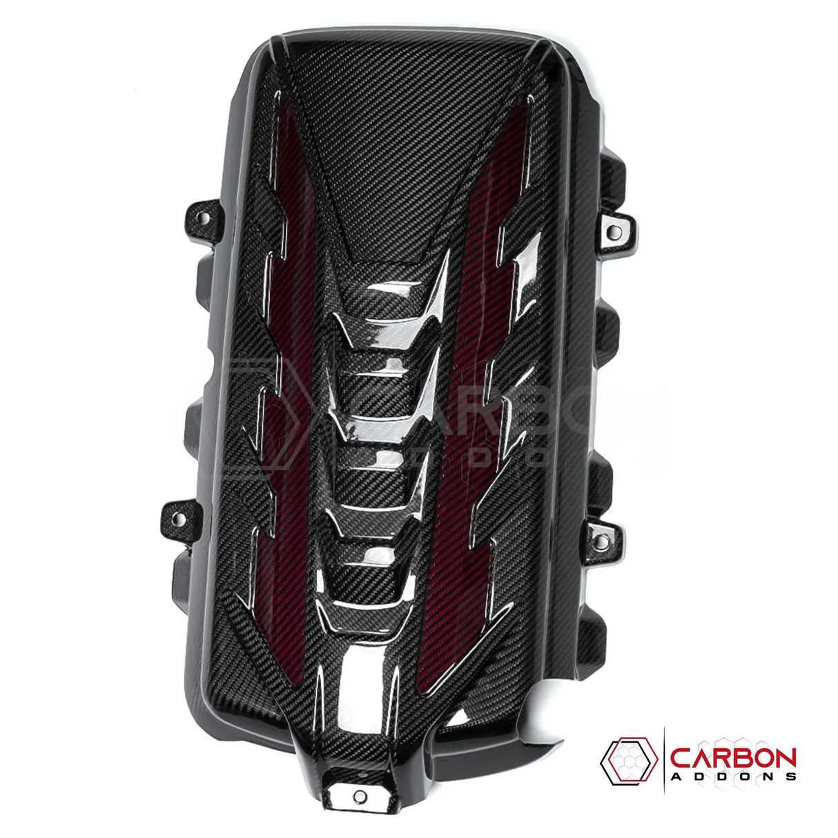 C8 Corvette Stingray Carbon Fiber Engine Cover | Direct OEM Replacement (2020–2026)