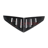 2024+ S650 Mustang Rear Quarter Window Louvers - ABS Plastic