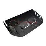 Real Carbon Fiber Hood Vent Trim Cover For 2021+ Bronco Raptor