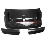 2021-Up Ford F-150 Raptor Carbon Fiber Hood Vent Cover | V6