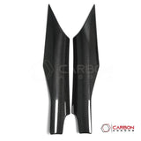 C8 Corvette Real Carbon Fiber Door Speaker Upper Trim Covers | Interior Upgrade (2020–2026)