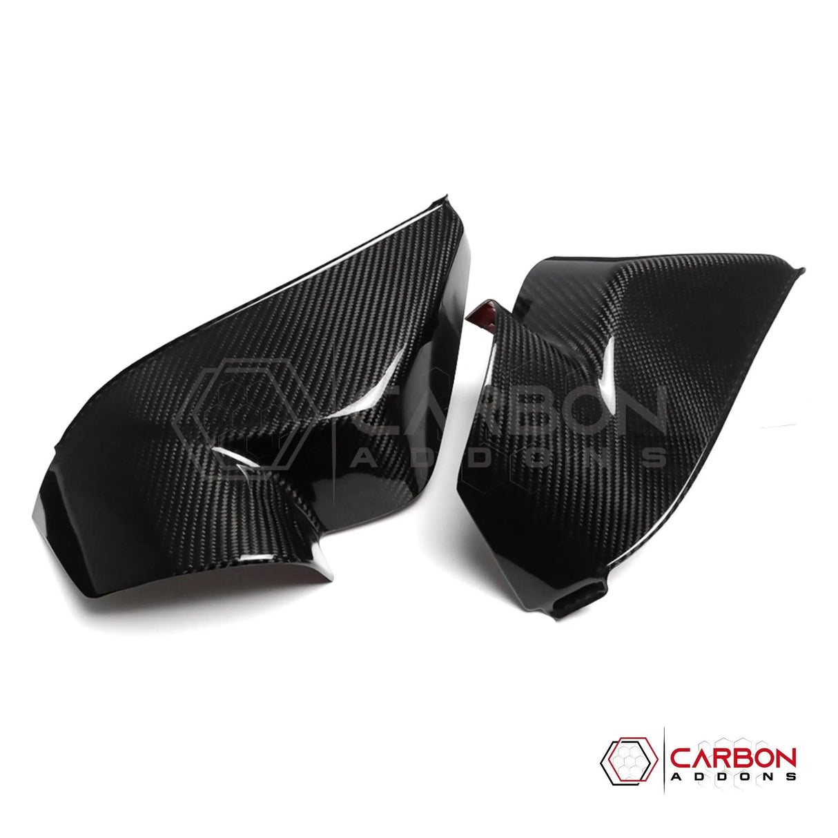 C8 Corvette Real Carbon Fiber Dashboard Door Sill Covers | Interior Overlay (2020–2026)