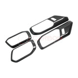 Real Carbon Fiber Interior Door Handle Trim Covers For 2021+ Ford Bronco