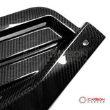 C8 Corvette Real Carbon Fiber Engine Bay Side Panels | Direct Replacement (Stingray & Z06 Coupe)