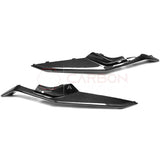 C8 Z06 Corvette Real Carbon Fiber Front Bumper Grill Trims