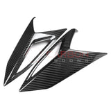C8 Corvette Rear Taillight Side Lamp Frame Cover – Real Dry Carbon Fiber (2020–2025 Stingray, Z51, Z06, HTC & Coupe)