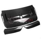Real Carbon Fiber Hood Vent Cover for 2021+ Ford F-150 Raptor (V6)
