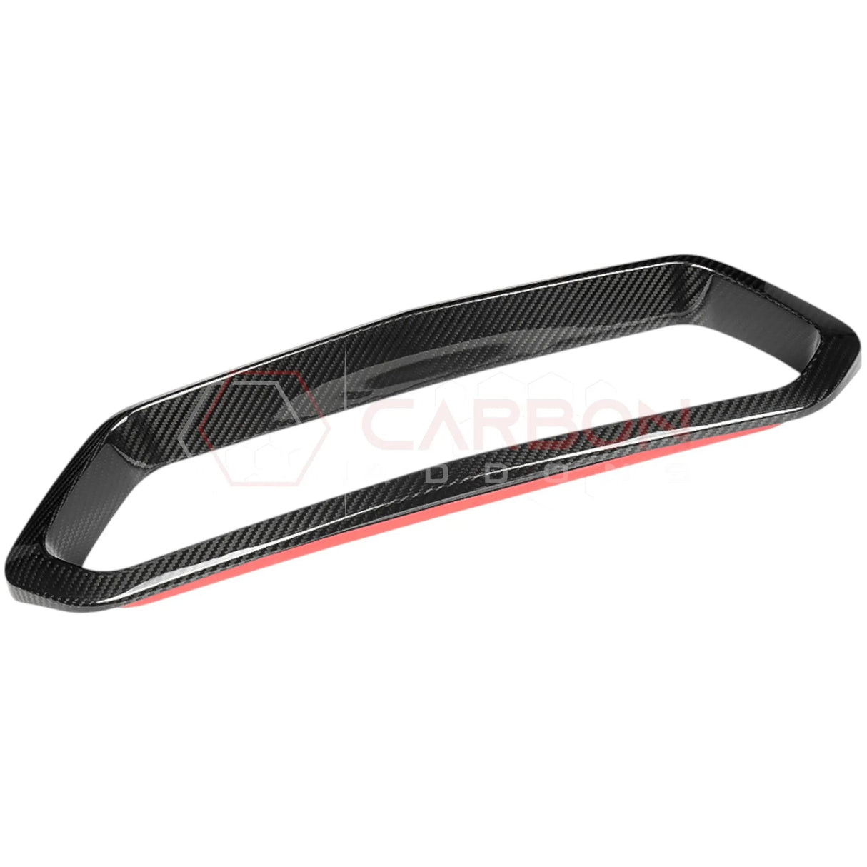 C8 Z06 Corvette Carbon Fiber Rear Bumper Diffuser Exhaust Tail Pipe Surround Trim Cover