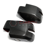Real Carbon Fiber Mirror Cap Cover with Turn Signal For 2021+ Ford Bronco