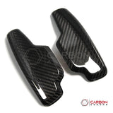 C8 Corvette Real Carbon Fiber Paddle Shifter Covers | Interior Upgrade (2020–2026)