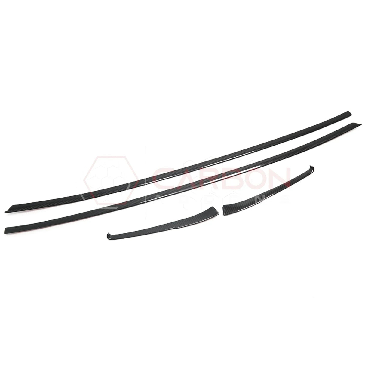 Carbon Fiber Side Window Sill Trim for Corvette C8 Stingray, Z51, Z06 (2020–2026) – Coupe or Convertible