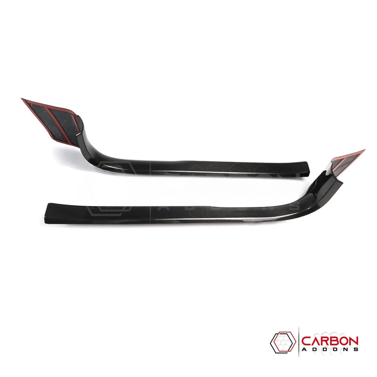 C8 Corvette Real Carbon Fiber Inner Door Sill Panel Covers | Interior Overlay (2020–2026)