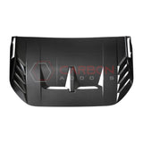 Real Carbon Fiber Hood Vent Trim Cover For 2021+ Bronco Raptor