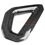 Real Carbon Fiber Center Console Grab Handle Trim For 2021–2025 Ford Bronco | Direct Replacement