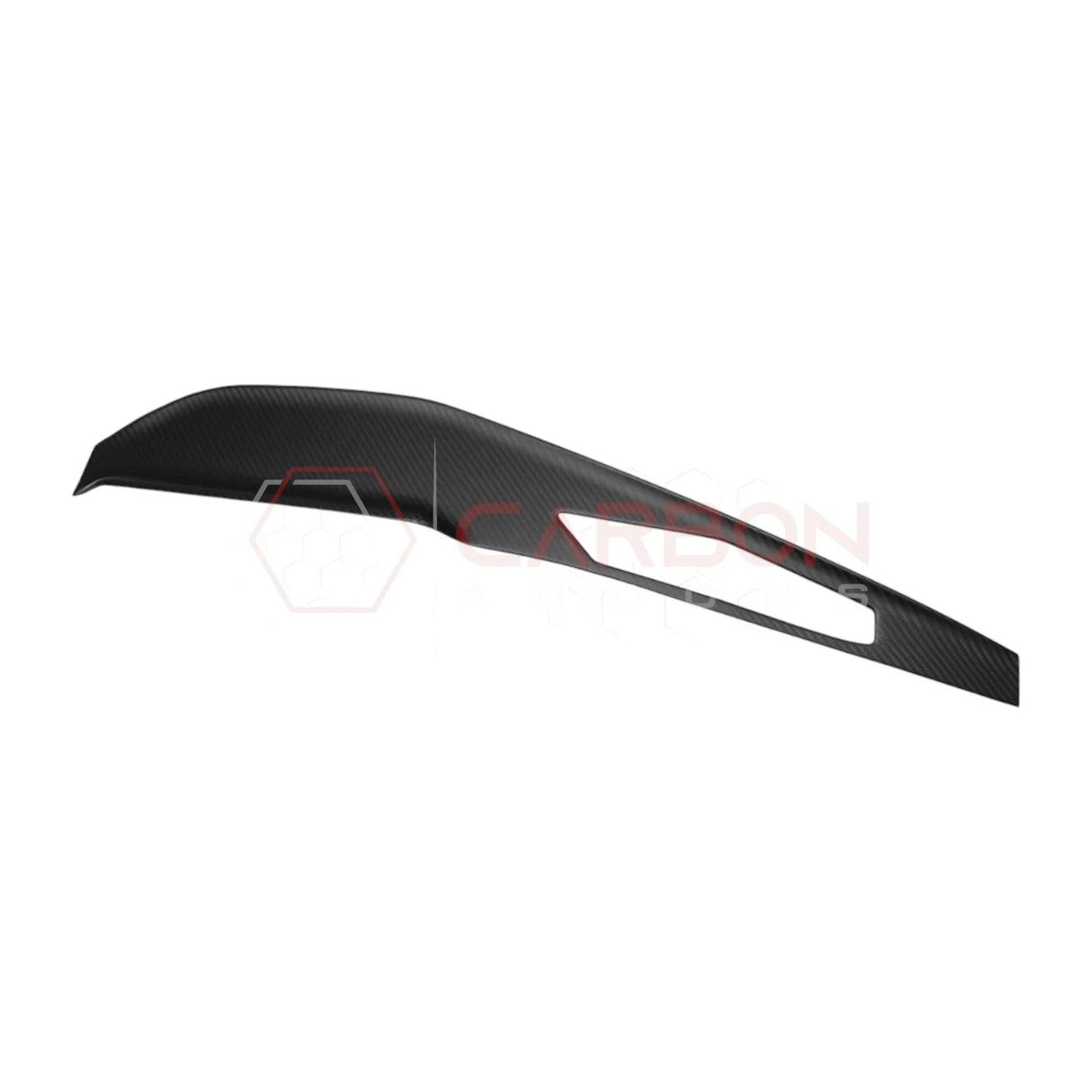 2024+ S650 Mustang Real Carbon Fiber Behind Screen Top Dash Trim Cover