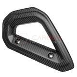 Real Carbon Fiber Center Console Grab Handle Trim For 2021–2025 Ford Bronco | Direct Replacement