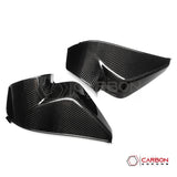 C8 Corvette Real Carbon Fiber Dashboard Door Sill Covers | Interior Overlay (2020–2026)