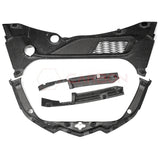 C8 Corvette Real Carbon Fiber Front Trunk (Frunk) Replacement Trim Panels | Stingray, Z06 & E-Ray (2020–2026 Coupe)