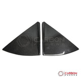 C8 Corvette Convertible Carbon Fiber B-Pillar Trim Covers | Exterior Upgrade (2020–2026)