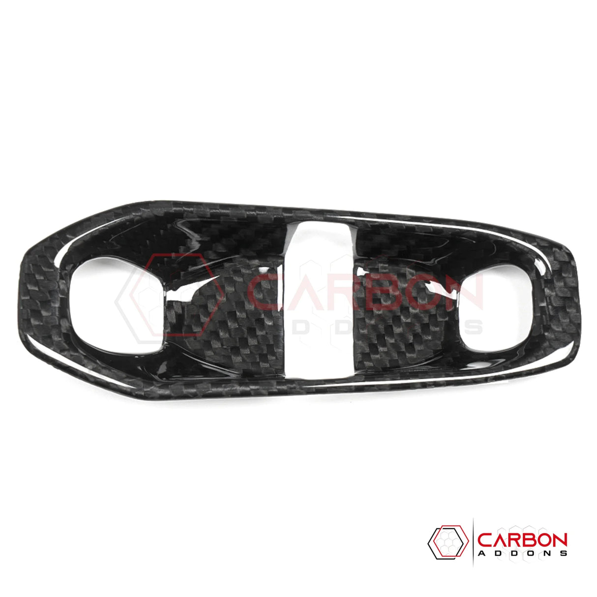 2026+ C8 Corvette Gear Selector Inner Frame Real Carbon Fiber Trim Cover