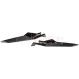 C8 Z06 Corvette Real Carbon Fiber Front Bumper Grill Trims