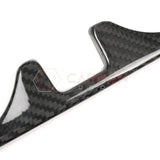 Real Carbon Fiber Rear Center Console Cup Holder Trim Bezel for 2021-2024 Ford F-150