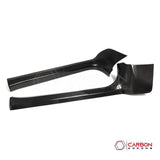C8 Corvette Real Carbon Fiber Inner Door Sill Panel Covers | Interior Overlay (2020–2026)
