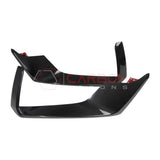 Real Carbon Fiber Lower Fog Light Trim Covers for 2024+ Ford Mustang Dark Horse