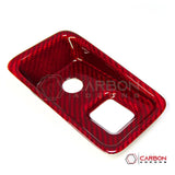 C8 Corvette Parking Brake Control Trim Carbon Fiber Cover