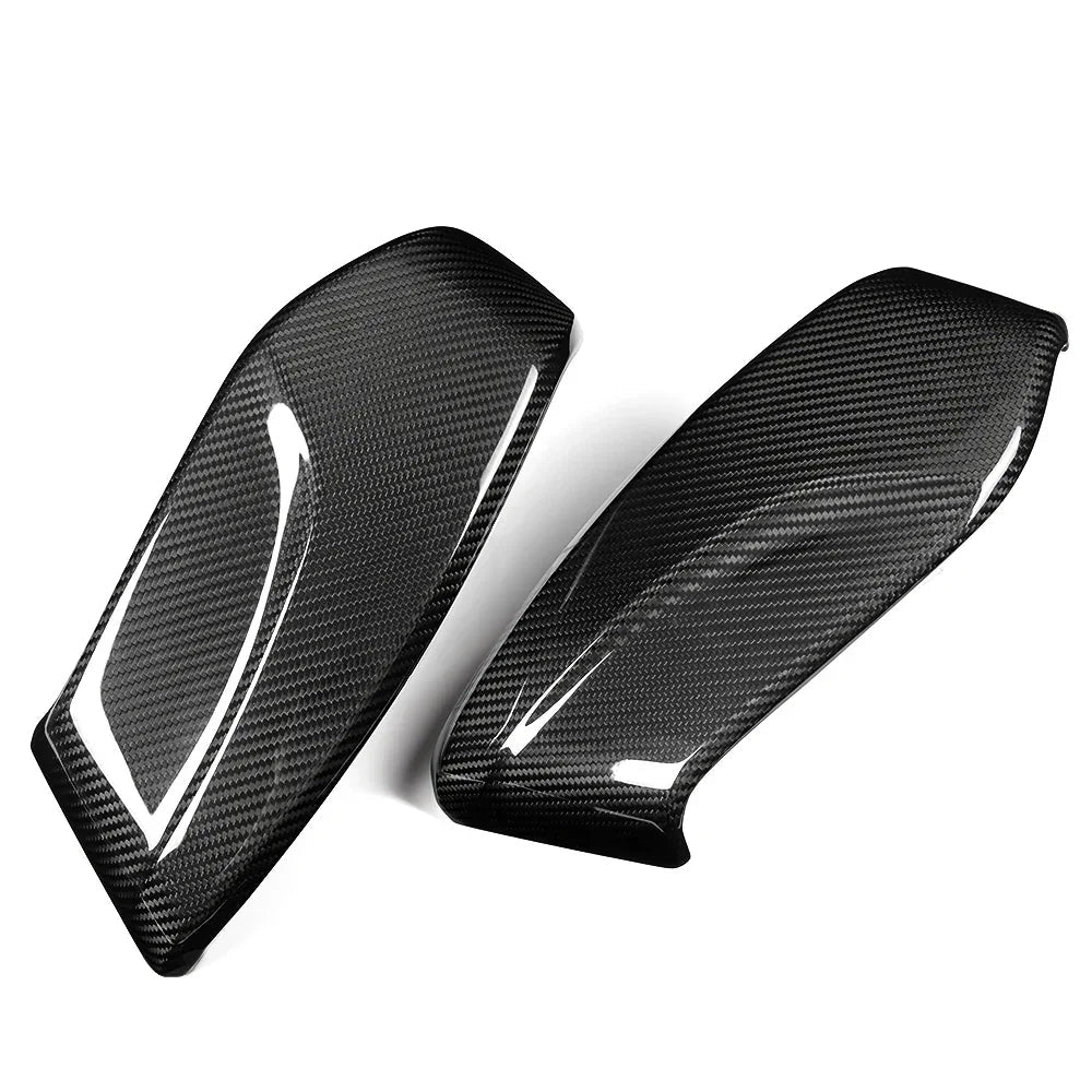 Real Carbon Fiber Interior Seat Side Panel Trim for Corvette C8 (2020–2026 Stingray, Z51, Z06)