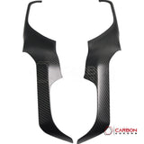 2019+ RAM 1500/TRX/RHO Radio Infotainment Screen Side Trim Hard Carbon Fiber Cover