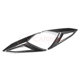 C8 Corvette Rear Taillight Side Lamp Frame Cover – Real Dry Carbon Fiber (2020–2026 Stingray, Z51, Z06, ZR1, HTC & Coupe)