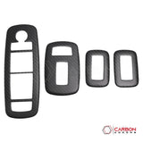 2019+ RAM 1500/TRX/RHO Interior Window Switch Trim Hard Carbon Fiber Cover