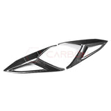 C8 Corvette Rear Taillight Side Lamp Frame Cover – Real Dry Carbon Fiber (2020–2025 Stingray, Z51, Z06, HTC & Coupe)